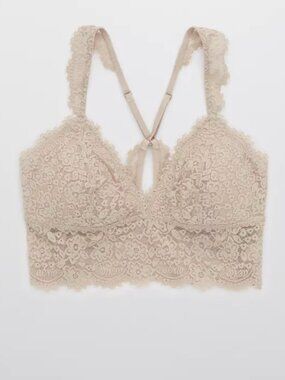 Aerie Eyelash Lace Racerback Bralette